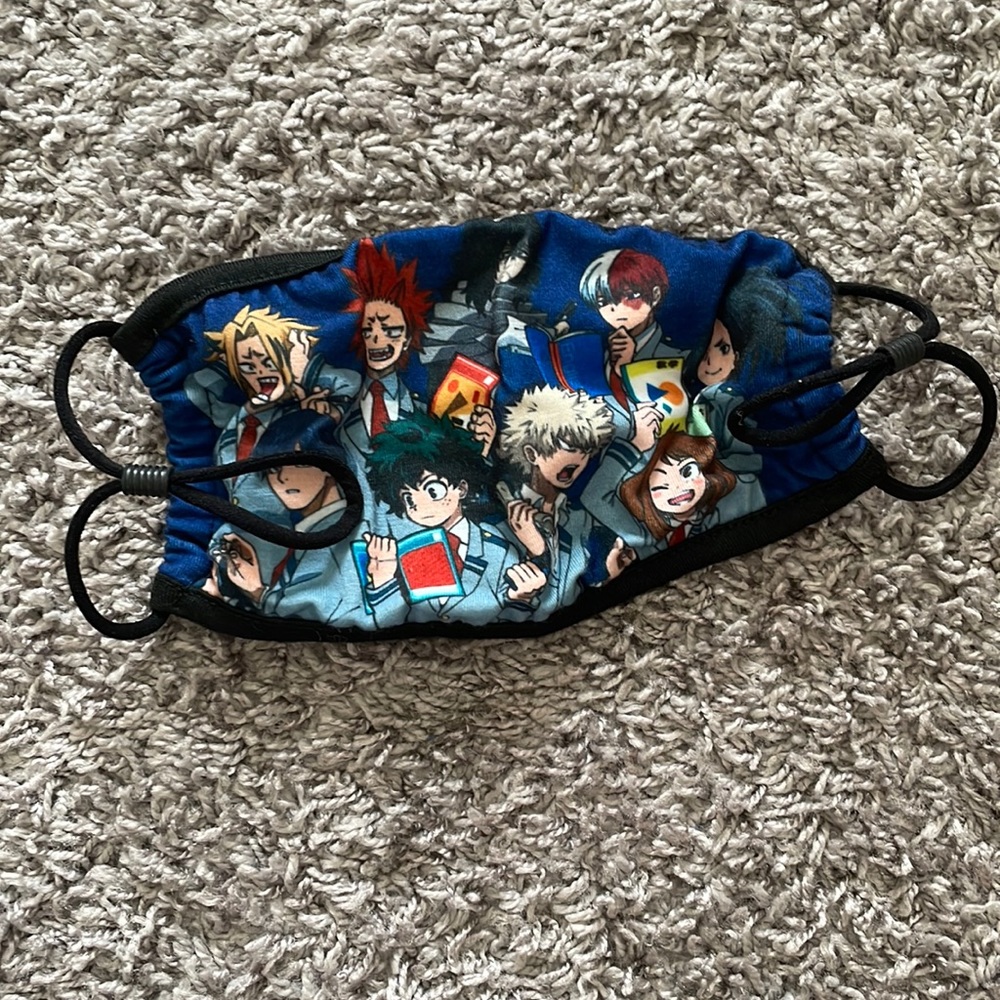 Kids My Hero Academia Funimation Face Mask